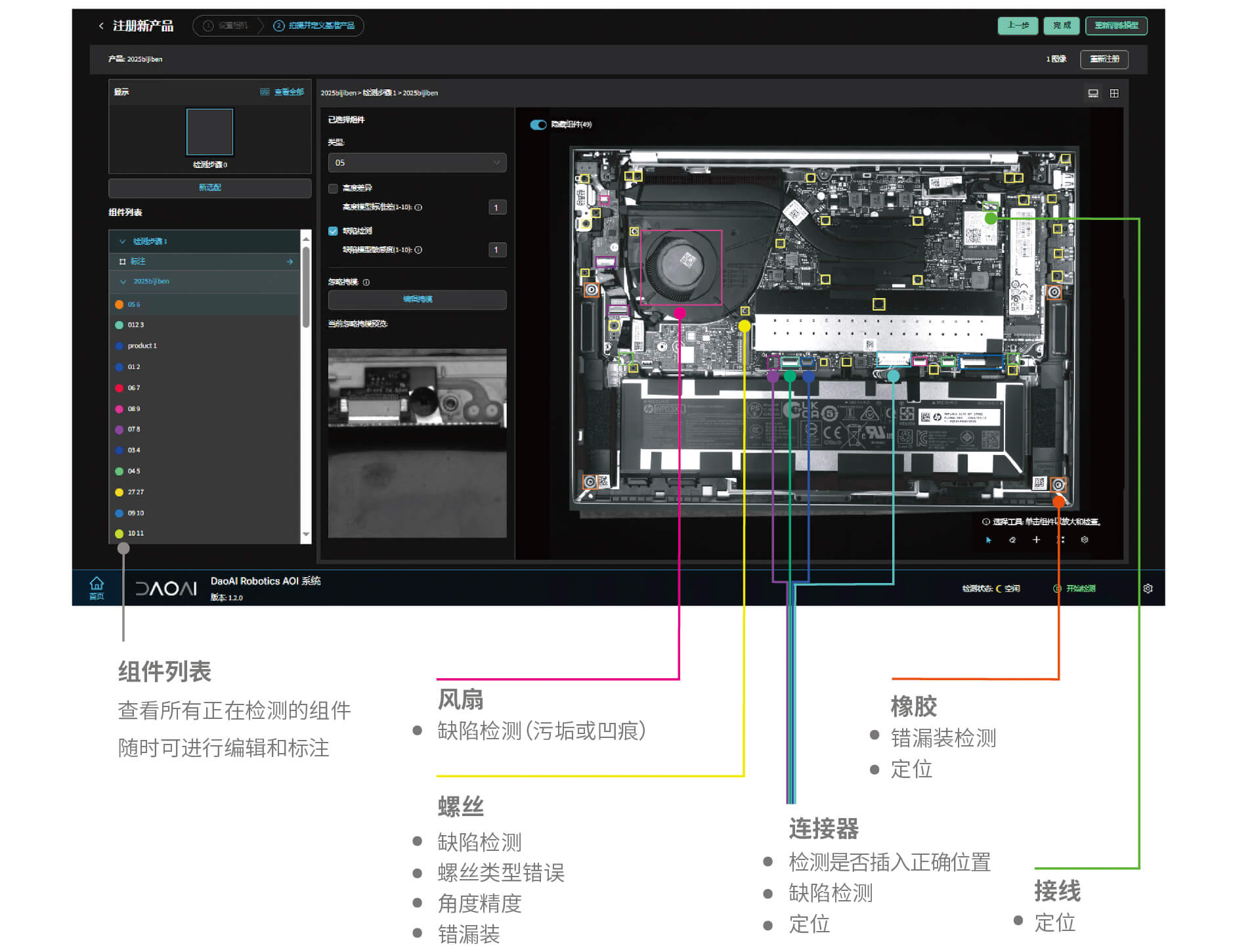AOI元件缺陷检测