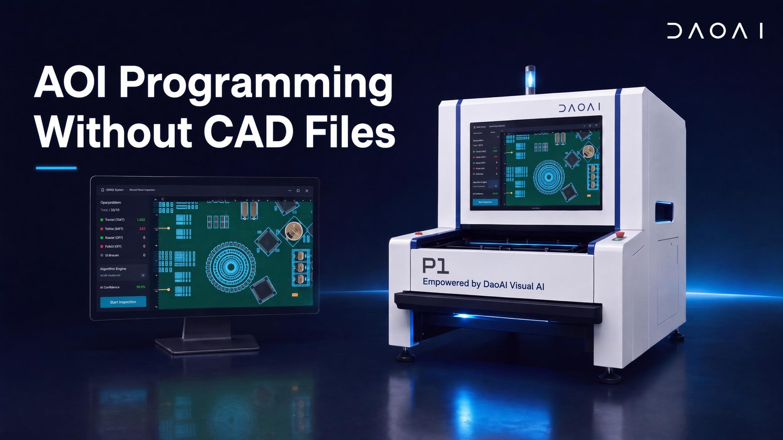 AOI Programming Without CAD Files: How It Actually Works