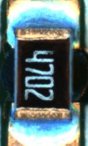Acceptable solder joint sample