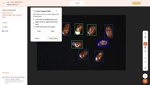 Product demonstration screenshot