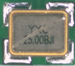 AOI defect example: Damage (Component Condition)