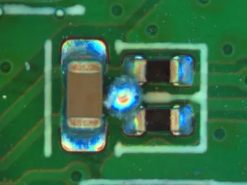 AOI defect example: Solder ball (Solder Balls & Particles)
